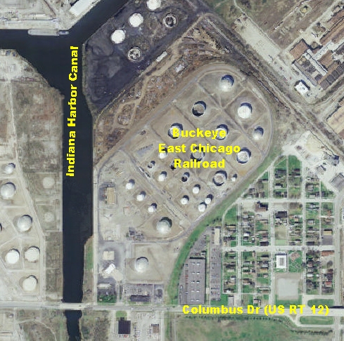 Aerial view of BCH RR