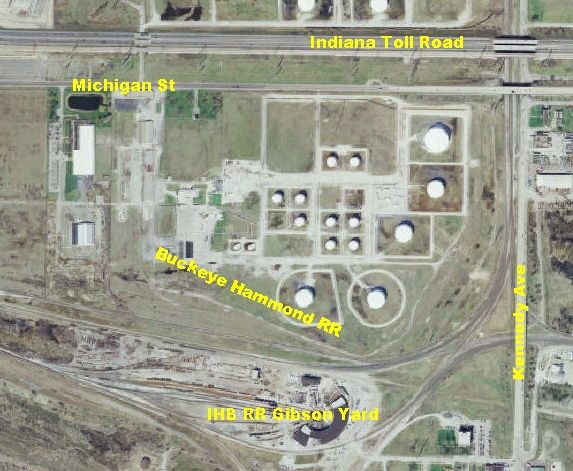 Aerial view of BH RR