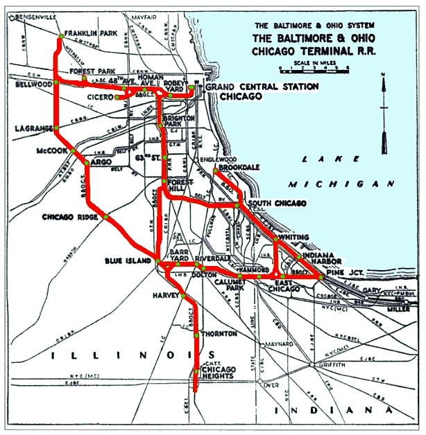 B&OCT MAP