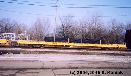 ICE flat car #67010