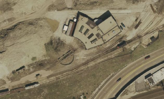 Aerial MJ engine house