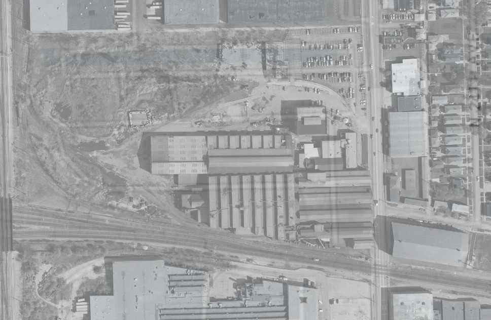 Aerial photo Melrose Park